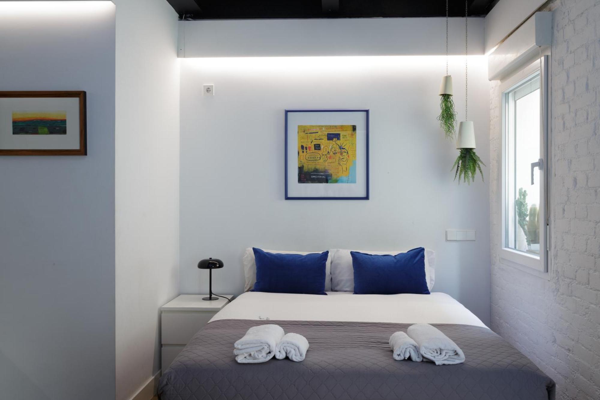 Appartement Industrial Loft & Private Courtyard Acacias Madrid