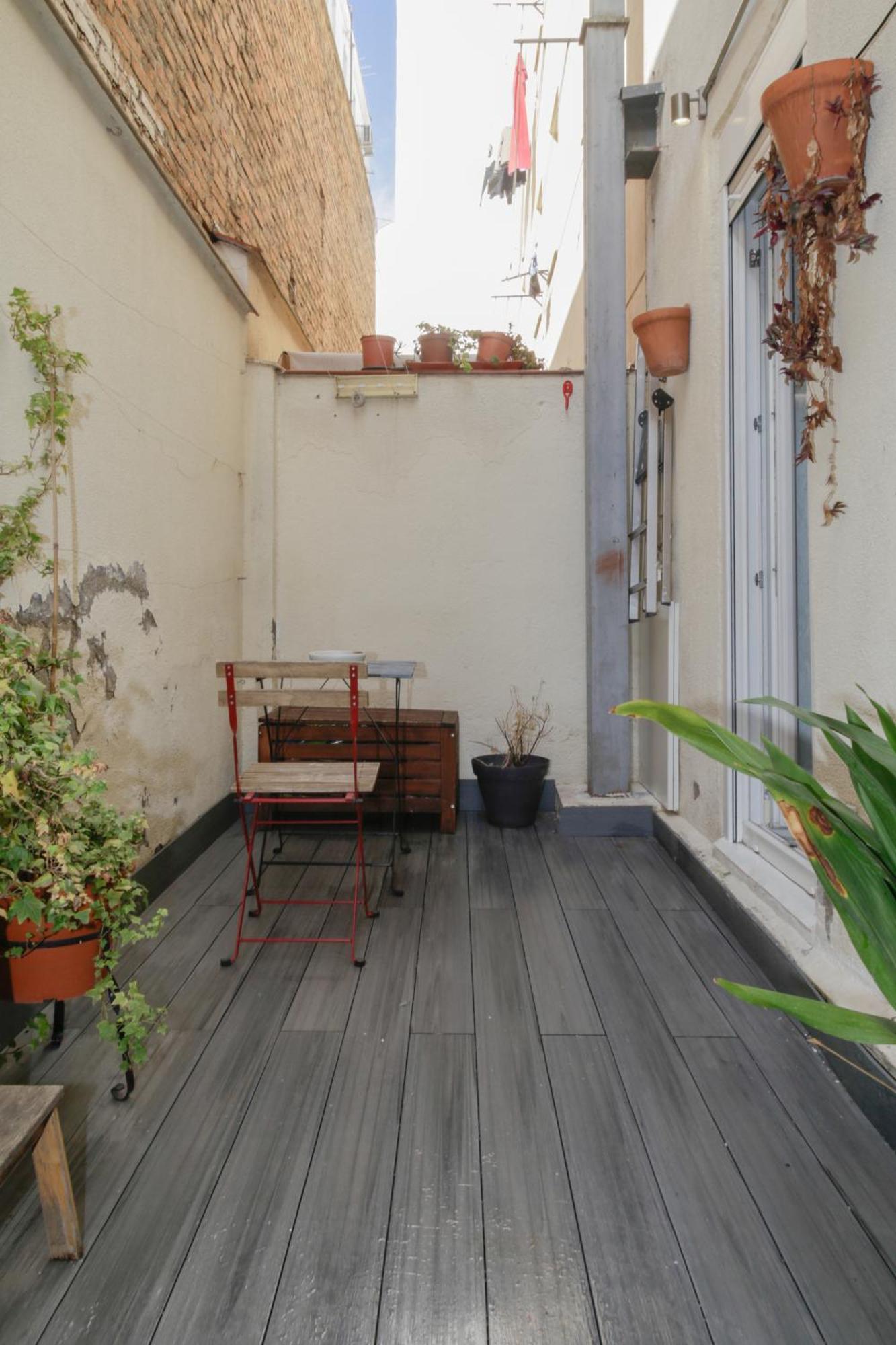 Appartement Industrial Loft & Private Courtyard Acacias Madrid